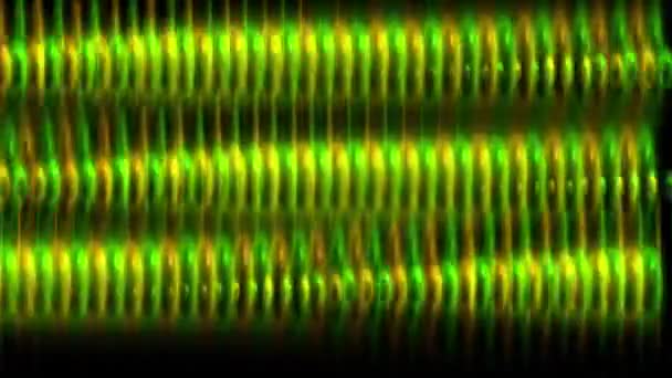 Ring Cirkel Sidled Partikel Rörelse Grafik — Stockvideo