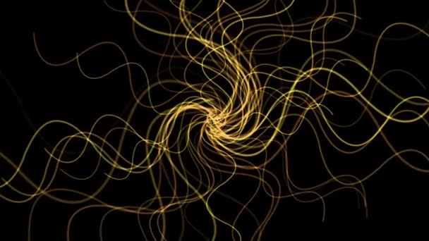 Thin Lines Swaying Moving Particles Motion Graphics — Stockvideo