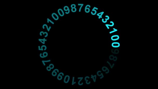 数値形状デジタルCg粒子運動グラフィックス — ストック動画