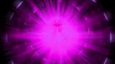 Parlayan akış Dijital CG parçacık hareketi grafikleri