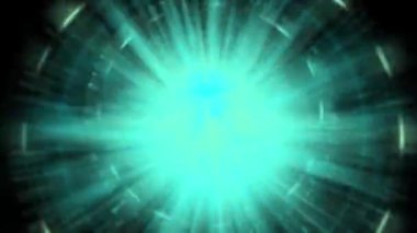 Parlayan akış Dijital CG parçacık hareketi grafikleri