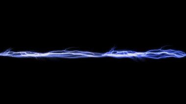 Elektrik gök gürültüsü CG parçacık hareketi grafikleri 