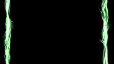 Elektrik gök gürültüsü CG parçacık hareketi grafikleri 