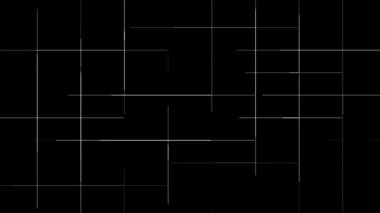 Izgara hattı dijital CG parçacık hareketi grafikleri