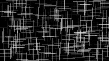Grid line digital CG particle motion graphics