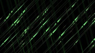 Izgara hattı dijital CG parçacık hareketi grafikleri