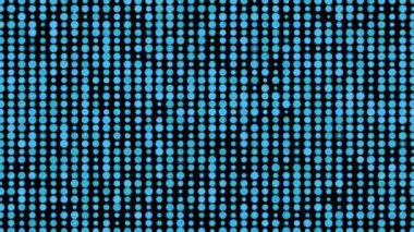 Psikedelik parlak eksantrik CG parçacık hareketi grafikleri