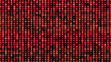 Psikedelik parlak eksantrik CG parçacık hareketi grafikleri