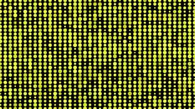 Psikedelik parlak eksantrik CG parçacık hareketi grafikleri