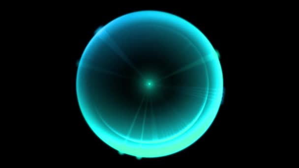 Energy Ball Ball Energy Particle Motion Graphics — ストック動画