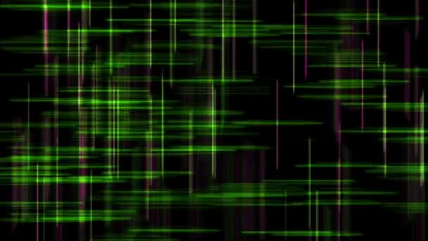 Grid Line Digital Particle Motion Graphics — Stock videók