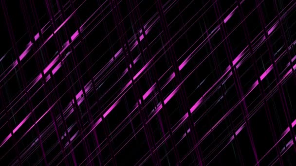 Grid Line Digital Particle Motion Graphics — 비디오