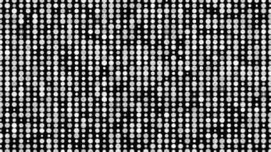 Psikedelik parlak eksantrik CG parçacık hareketi grafikleri