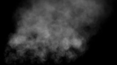 Smoke drifting CG particle motion graphics
