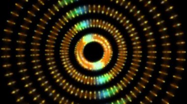 Circle ring Digital Cyber CG Particle Motion Graphics