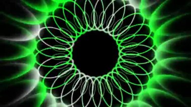 Circle ring Digital Cyber CG Particle Motion Graphics