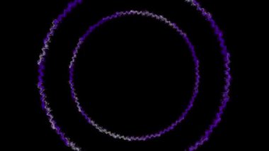 Circle ring Digital Cyber CG Particle Motion Graphics