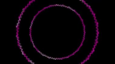 Circle ring Digital Cyber CG Particle Motion Graphics