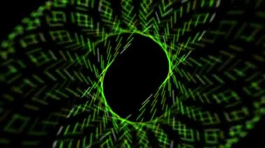 Dönen ışık derecelendirme CG parçacık hareketi grafikleri