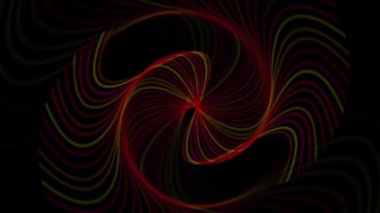 Dönen ışık derecelendirme CG parçacık hareketi grafikleri