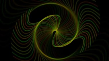 Dönen ışık derecelendirme CG parçacık hareketi grafikleri