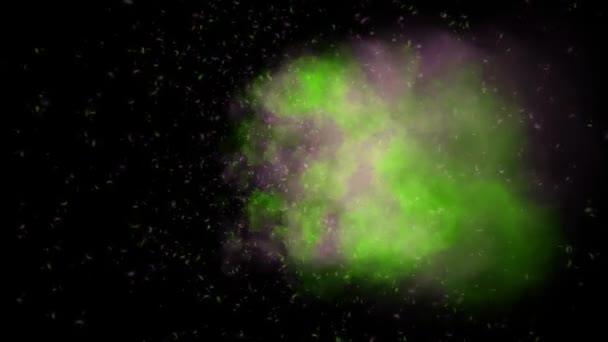 Smoke Drifting Particle Motion Graphics — Stockvideo