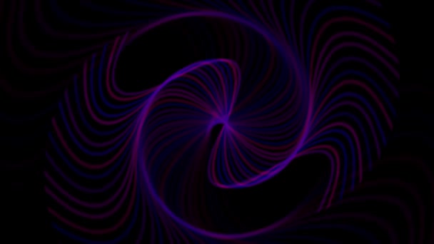 Rotating Light Gradation Particle Motion Graphics — 비디오