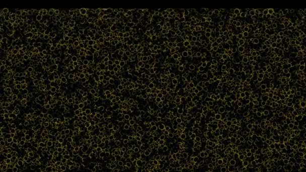 細い線が動くCg粒子の動きグラフィック — ストック動画
