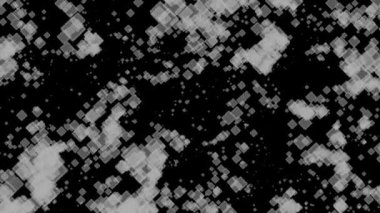 Kare kutu şekli CG parçacık hareketi grafikleri