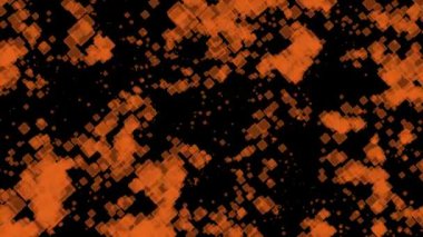 Kare kutu şekli CG parçacık hareketi grafikleri