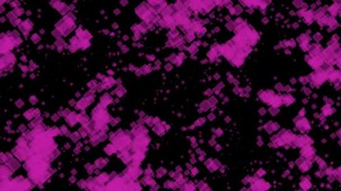 Kare kutu şekli CG parçacık hareketi grafikleri