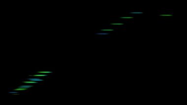Illuminations CG light moving particles motion graphics