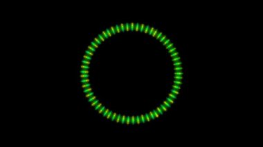 Aydınlatma CG ışığı parçacıkları hareket grafikleri