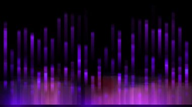 Aydınlatma CG ışığı parçacıkları hareket grafikleri