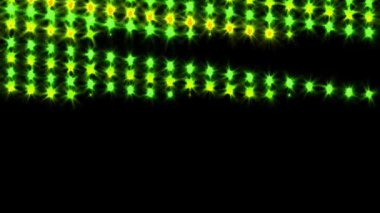 Aydınlatma CG ışığı parçacıkları hareket grafikleri