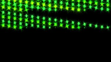 Aydınlatma CG ışığı parçacıkları hareket grafikleri