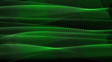 Shimmering slowly moving CG particle motion graphics
