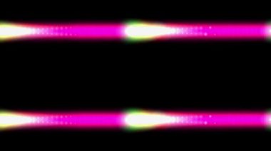 Siber resim rengi CG parçacık hareketi grafikleri