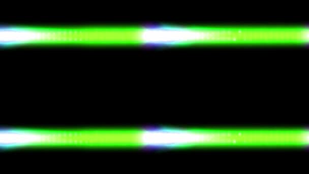 Cyber Bild Farbe Partikelbewegungsgrafik — Stockvideo