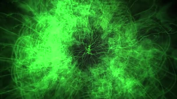 Cyber Image Color Particle Motion Graphics — Stockvideo