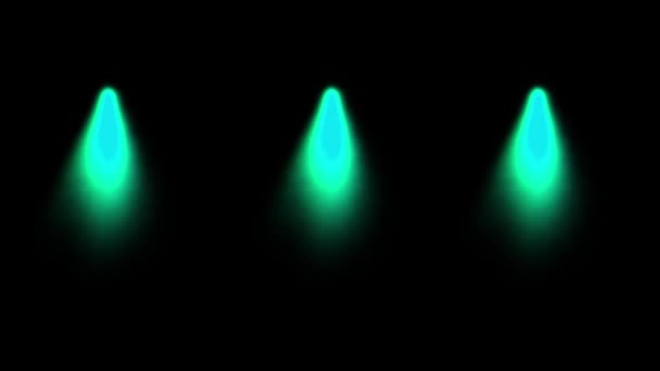 Imagine Cibernetică Color Particule Mișcare Grafică — Videoclip de stoc