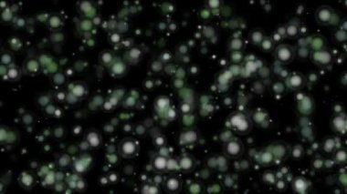 Renkli gösterişli CG parçacık hareketi grafikleri