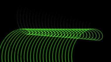 Düzenli olarak arkaplan CG parçacık hareketi grafikleri taşır