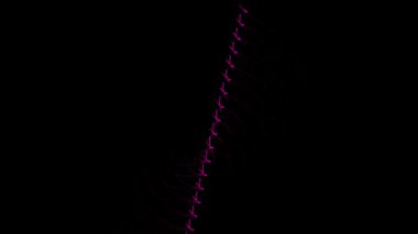 Regularly moving background CG particle motion graphics