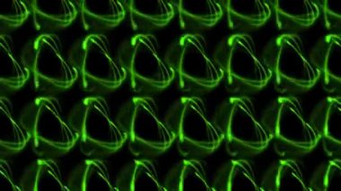 Tekrarlanan arkaplan dijital CG parçacık hareketi grafikleri