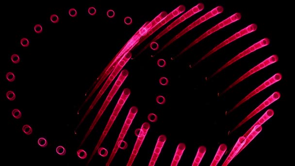 Regularly Moving Background Particle Motion Graphics — Video