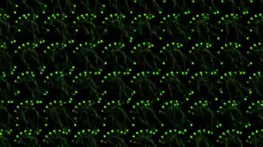 Tekrarlanan arkaplan dijital CG parçacık hareketi grafikleri