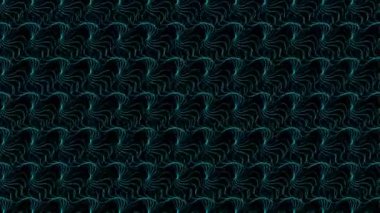 Tekrarlanan arkaplan dijital CG parçacık hareketi grafikleri