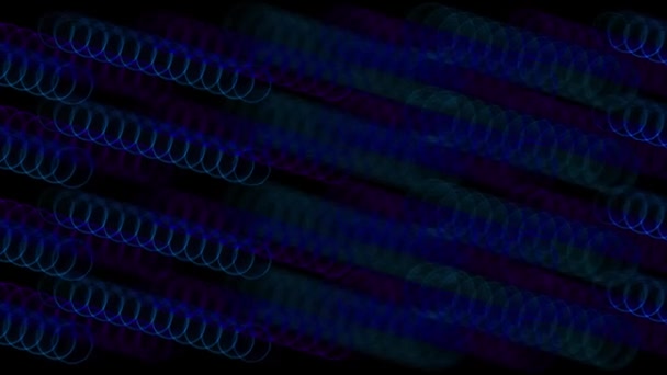 Repeated Background Digital Particle Motion Graphics — Stok video