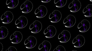 Mysterious Fantastic particle CG animation motion graphics